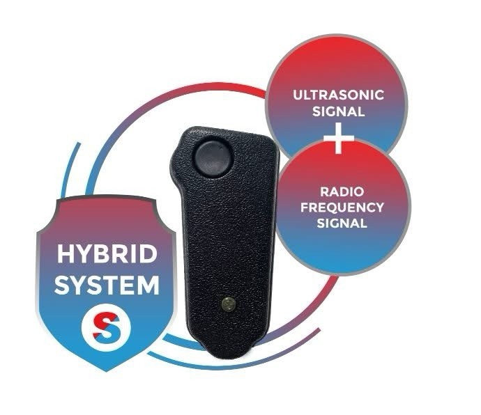 SecurAlert Hybrid Wireless Panic Button For Duress
