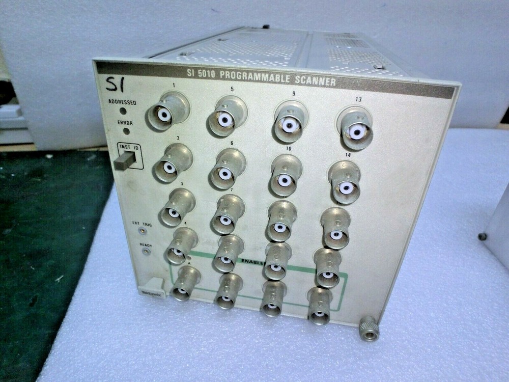 Tektronix SI 5010 Programmable Scanner Plugin,Used&6351