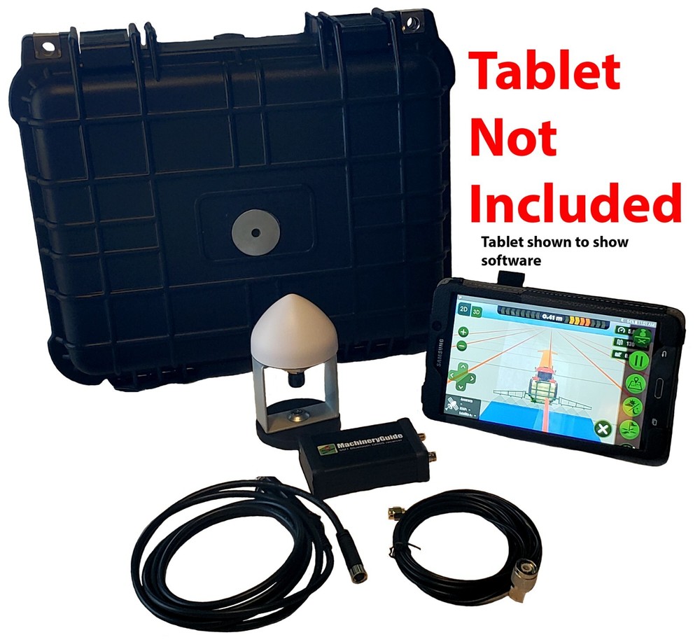 MachineryGuide GPS Guidance System Includes Software Code and Antenna *NO TABLET