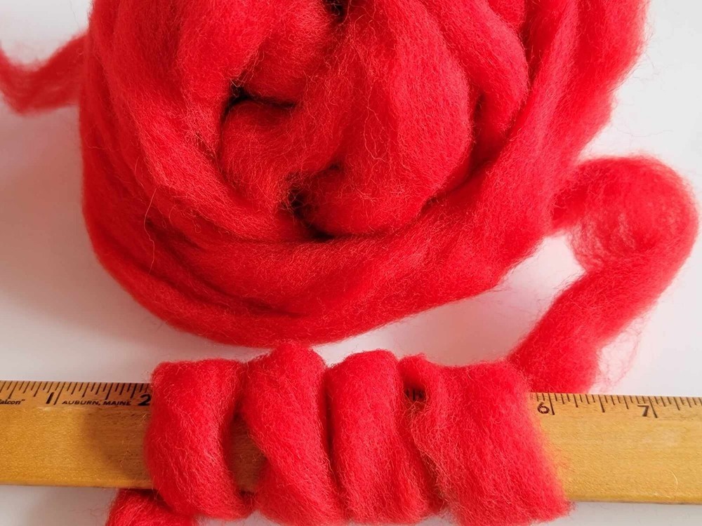 Quality American Wool Roving for Needle Felting & Spinning