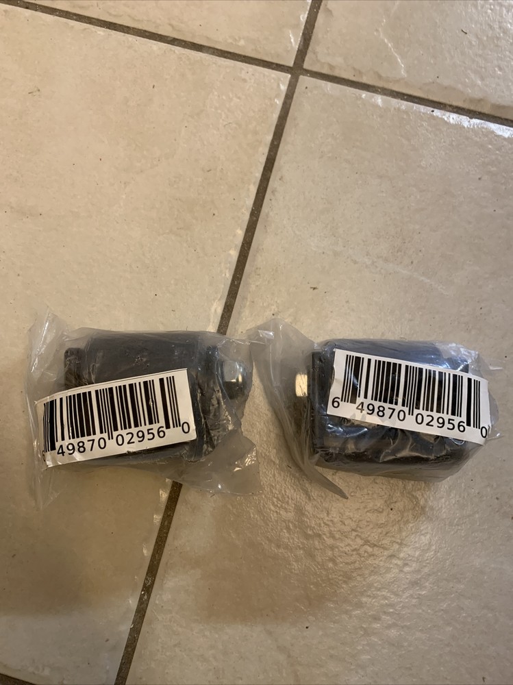 ALEKO Side Roller For Sliding Rolling Gate Black Guide With Bracket 2-inch