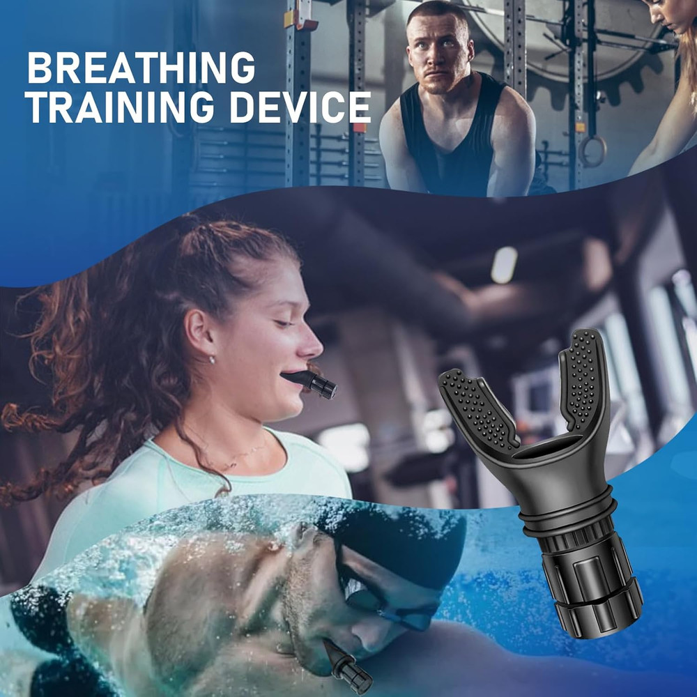 Portable Respiratory Trainer-Exercise Device. Respiratory Muscle Training |Impro