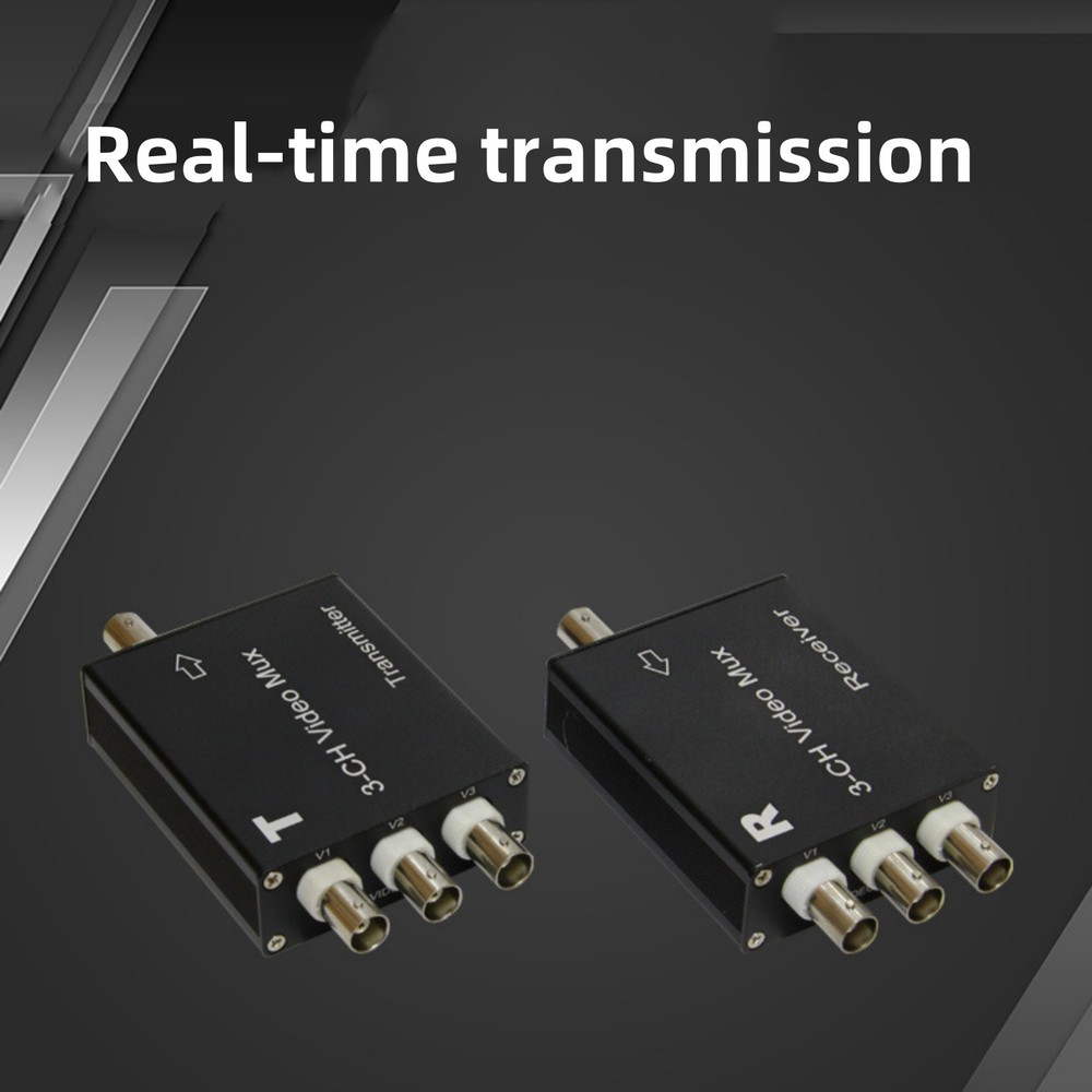 3CH Video Multiplexer Receiver&Transmitter For Analog Camera Easy to Operate