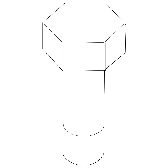 Genuine Mitsubishi Valve Cover Bolt 1035A572