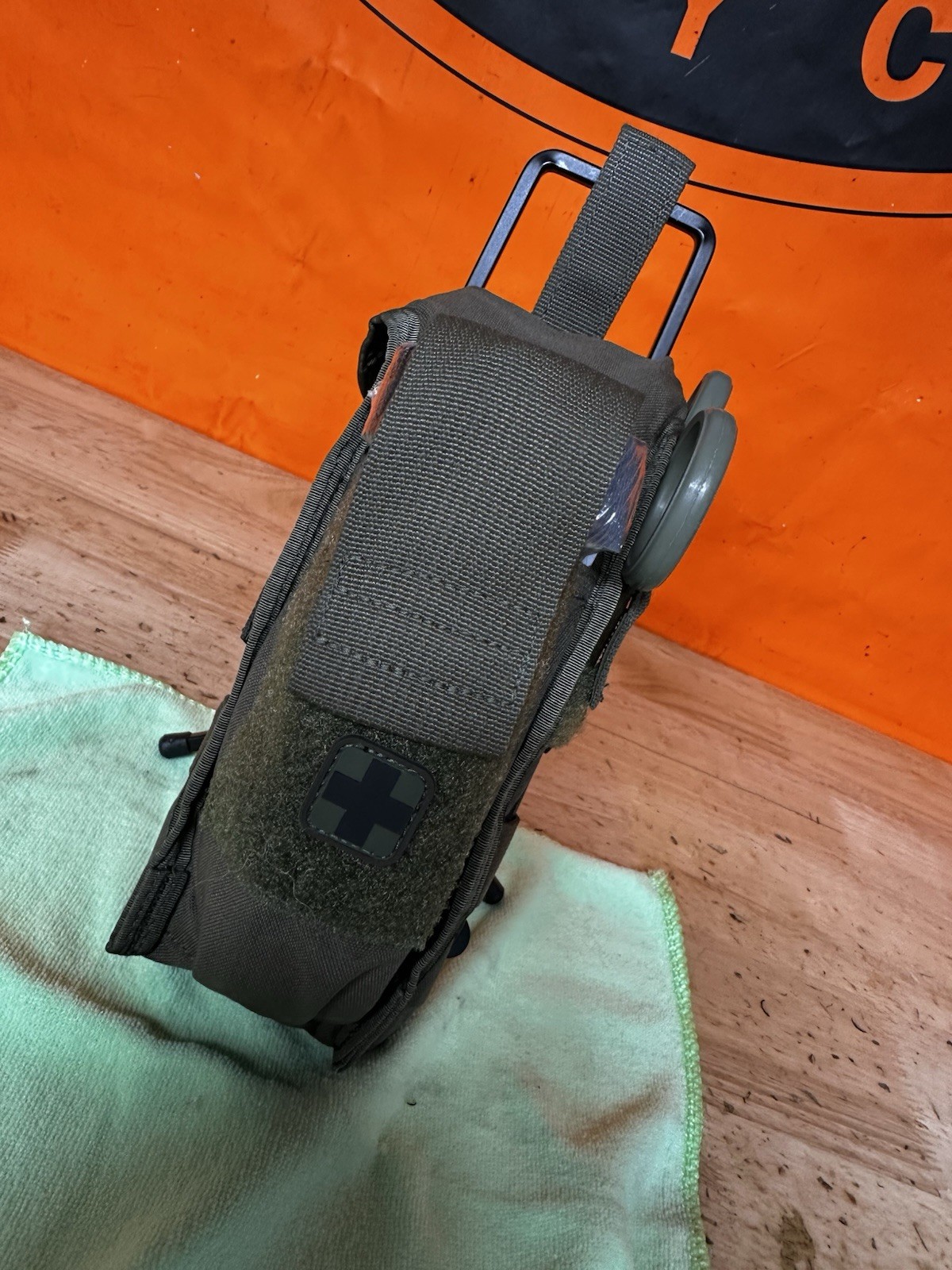 D.A.R.K. Slim Trauma Kit Ranger Green. Dark Angel Medical CIV-LE