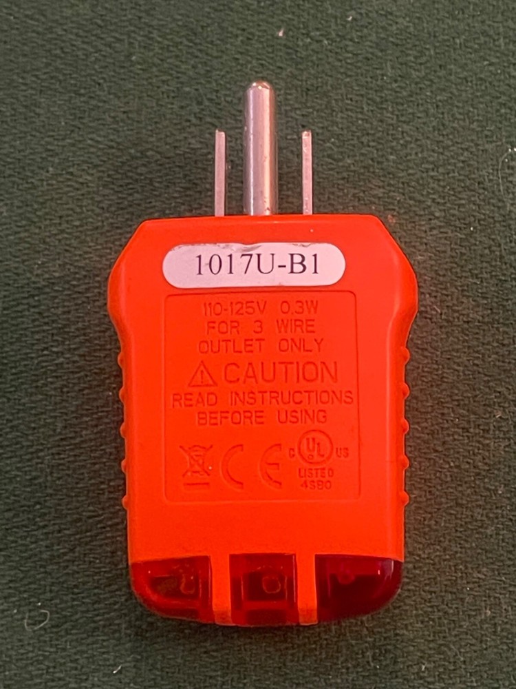 Klein Tools RT110 Receptacle Tester