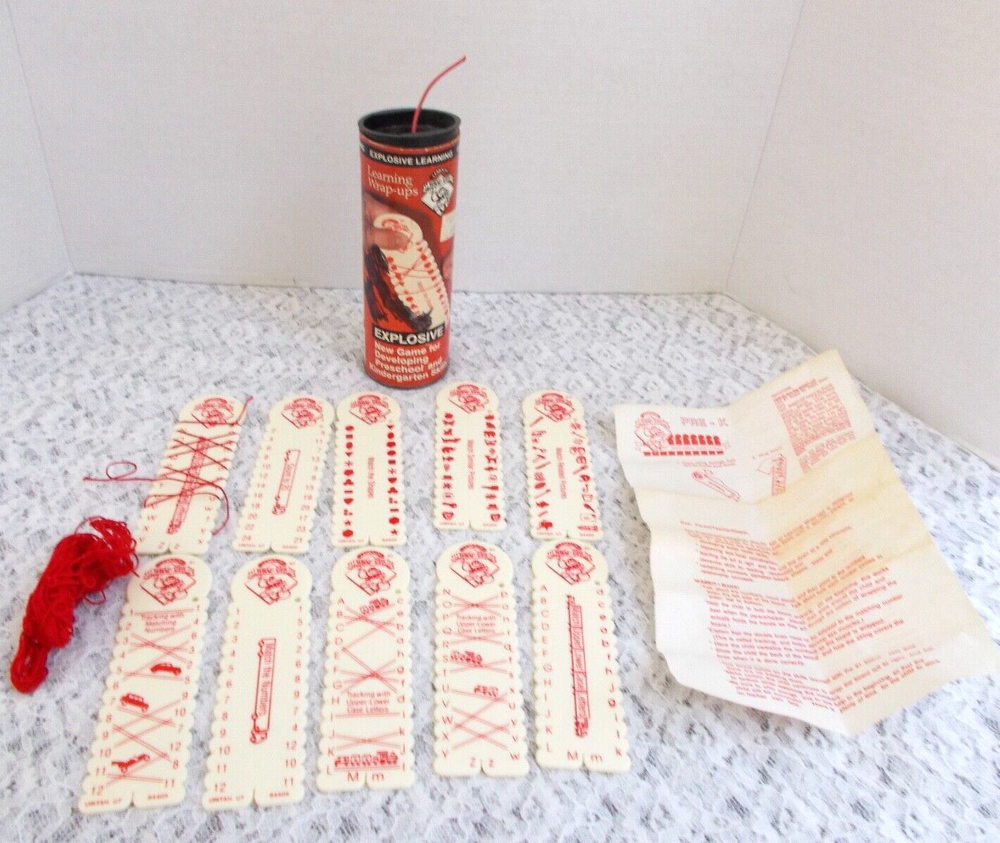 Vintage Learning Wrap-Ups Explosive Learning for developing Pre-K & K skills