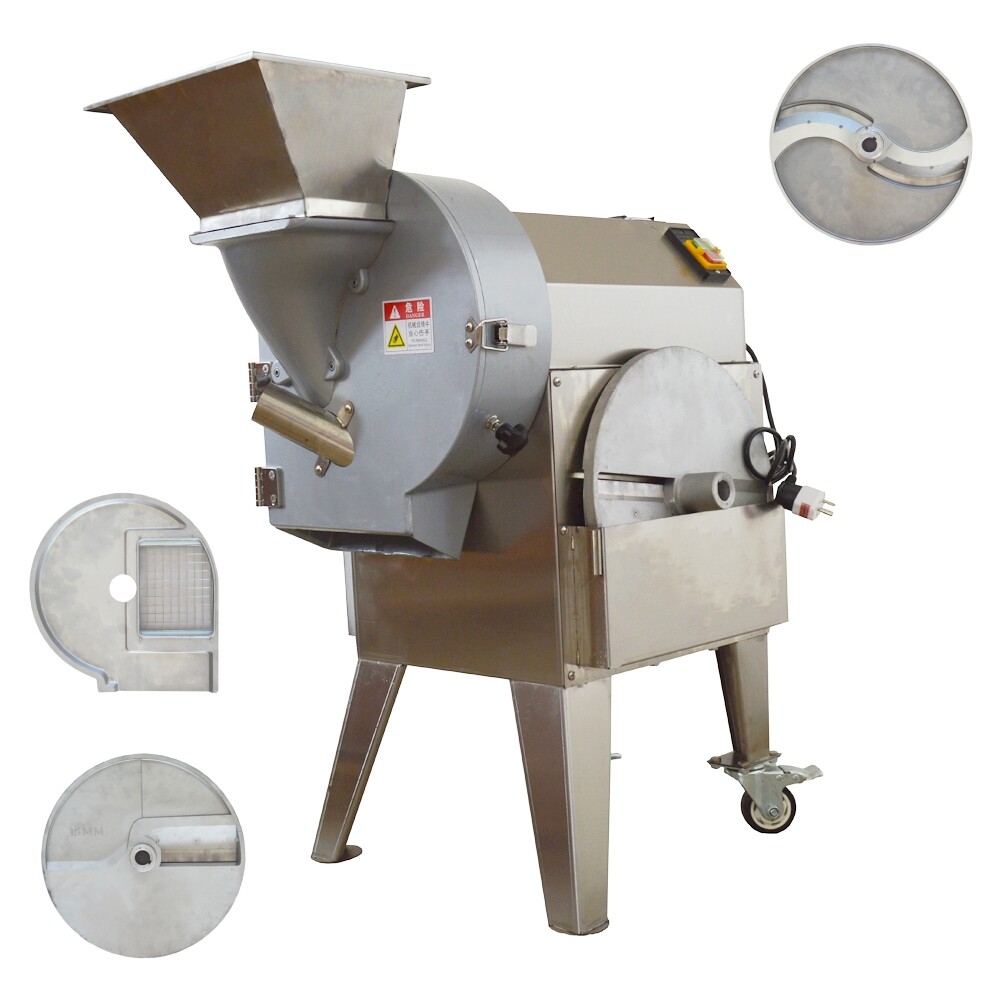 Bulb Type Root Vegetables Cabbage Potato Radish Cutting Shredding Dicing Machine