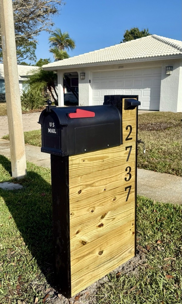 Handcrafted Durable Mailbox