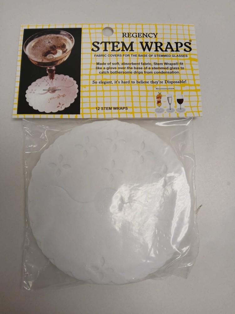 NEW! 5x Regency White Stem Wraps