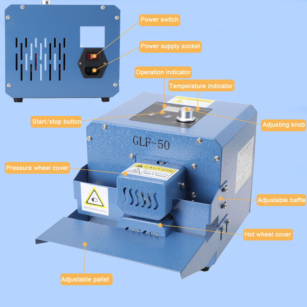 Automatic Continuous Band Sealer Machine with Digital Temperature Control