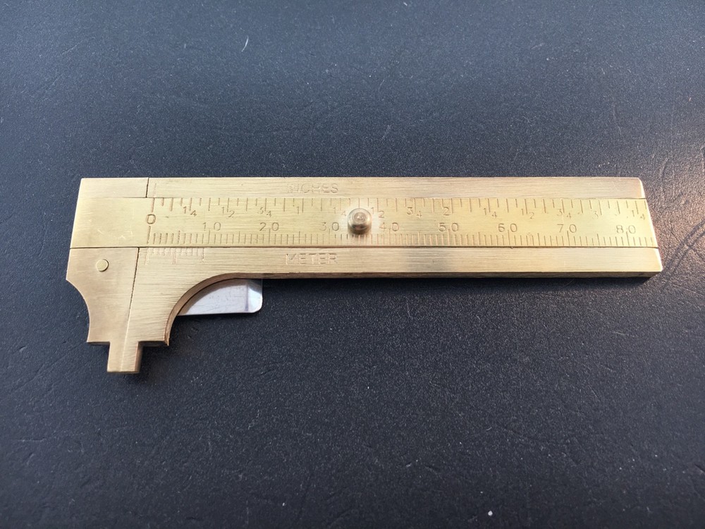 Brass Measuring Gauge 80 mm