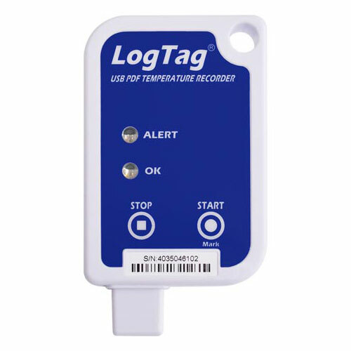 LogTag USRIC-8 Single Use Temperature Data Recorder w/ Automatic PDF Reporting