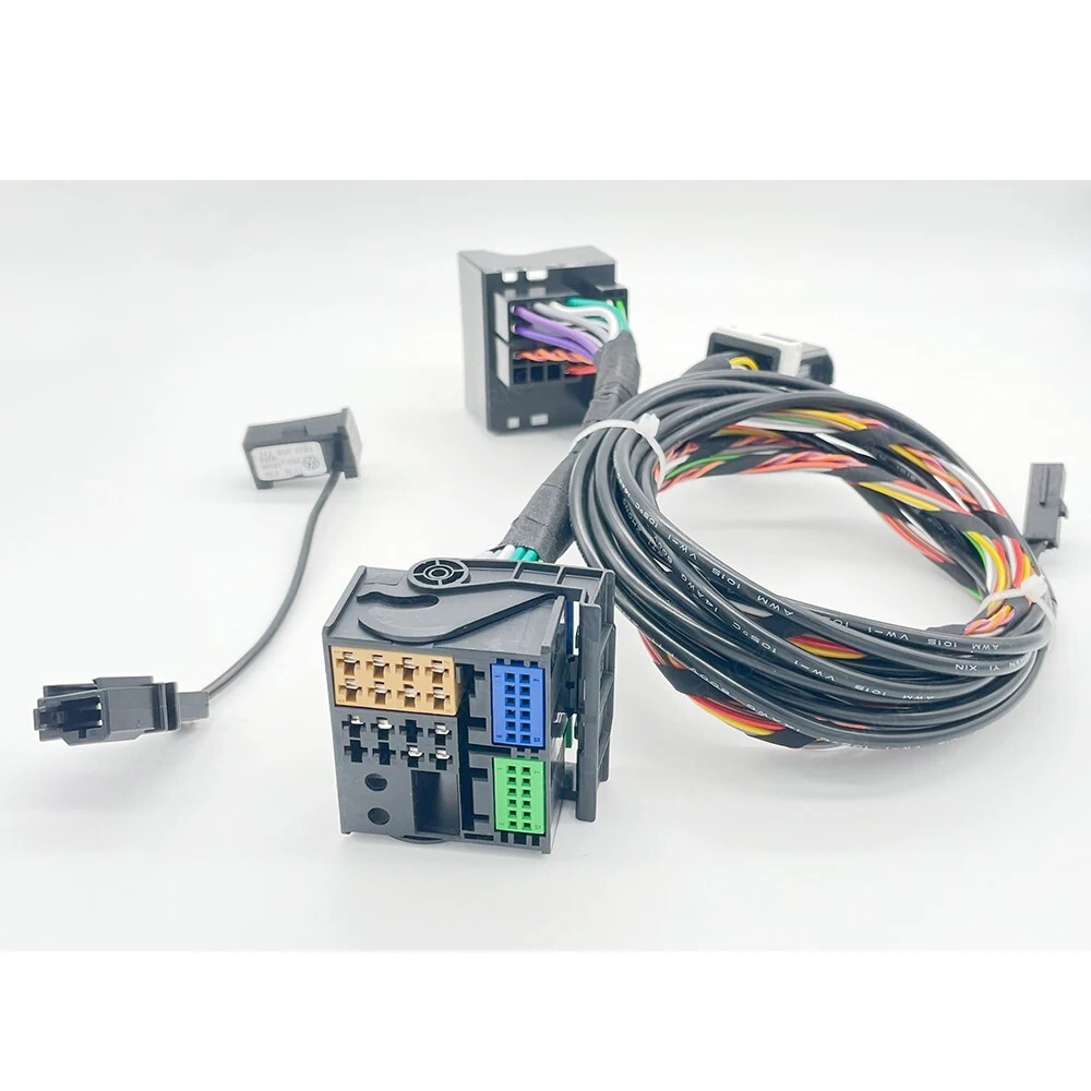 Radio Bluetooth Module Microphone Wiring Harness Cable Adapter For VW RNS510