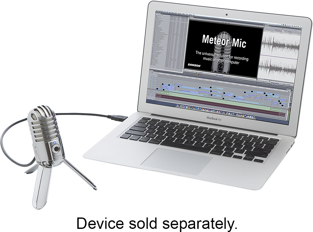 Samson portale Meteor USB Studio Microphone for computer Mac PC Recording