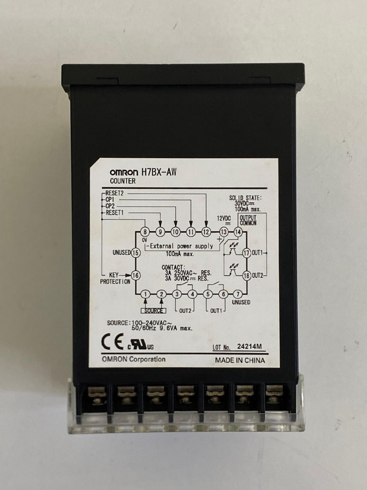 OMRON / DIGITAL COUNTER / H7BX-AW