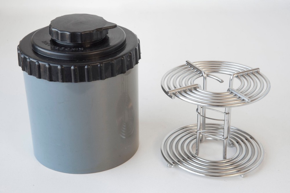 Tested Kindermann Plastic Developing Tank & 120 Format Stainless Steel Reel