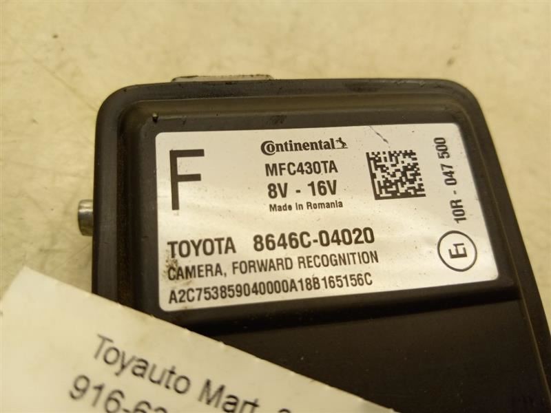 18 19 TOYOTA TACOMA TRD FRONT WINDSHIELD MOUNTED CAMERA