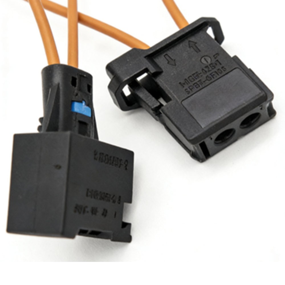 2 Sets MOST Fiber Optic Loop Bypass Adapter Male Female For Mercedes BMW