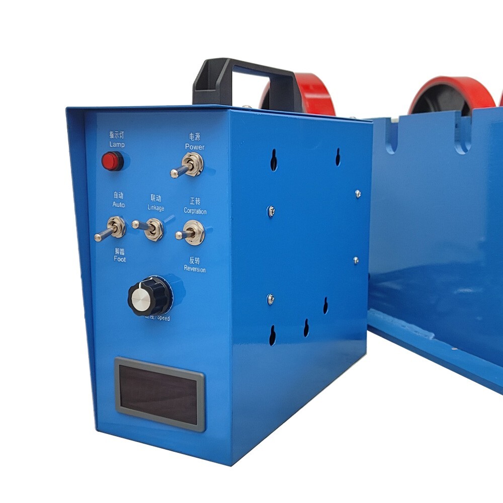 1Ton Welding Turning Roller Positioner Weld Bracket Adjustable Width 2200lbs