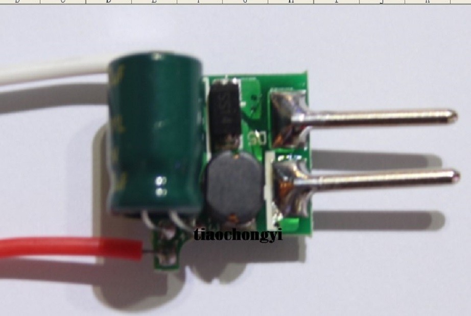 10pcs Power Driver for 3x3w 10W 600MA 12V LED Light Lamp 12V MR16