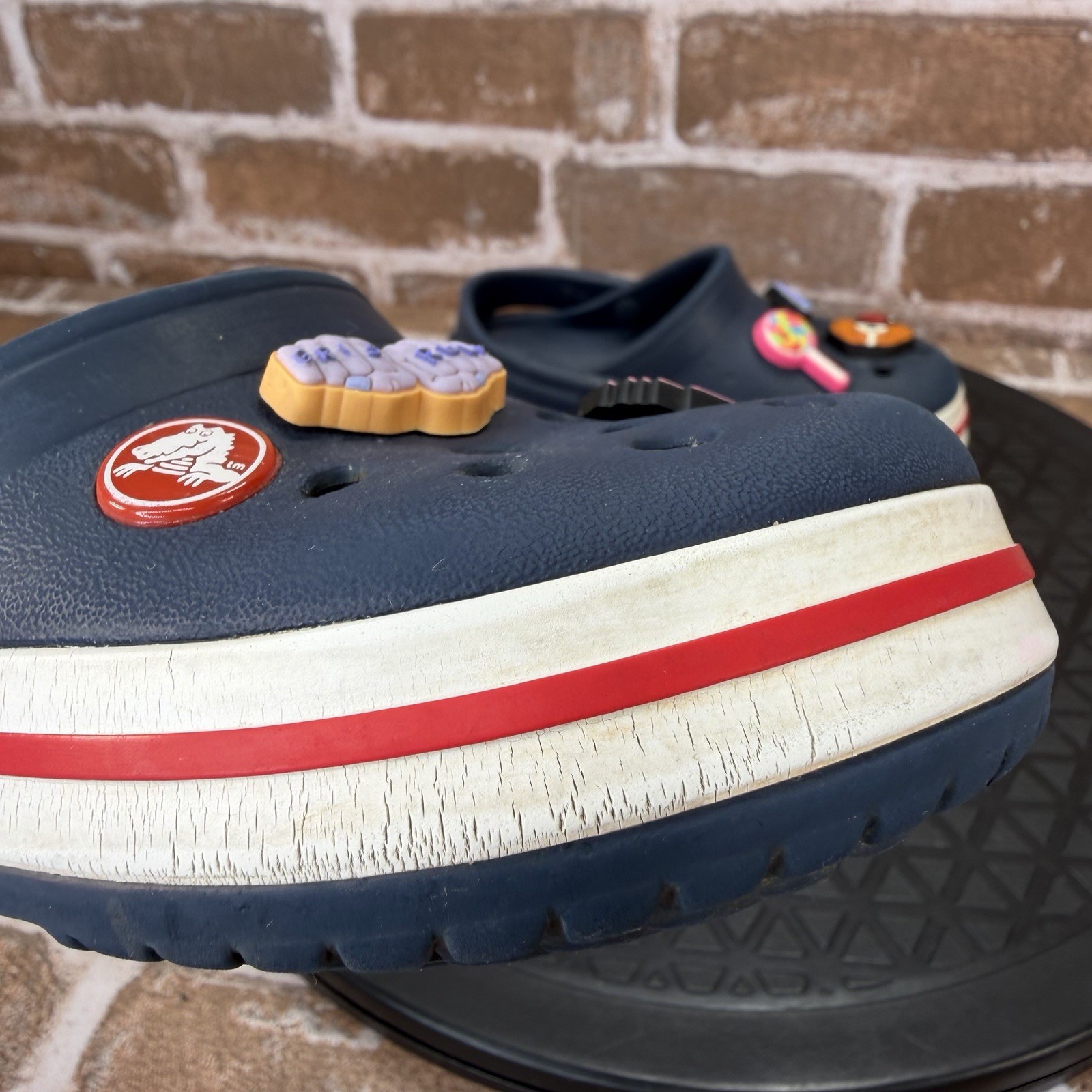 Crocs Classic Navy Blue Slip On Comfort Clogs Boys Toddler Size C8