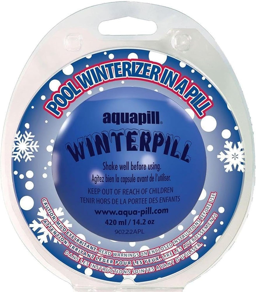 Pool Winterpill Winterizer Pill, Translucent Light Yellow, Pack of 1