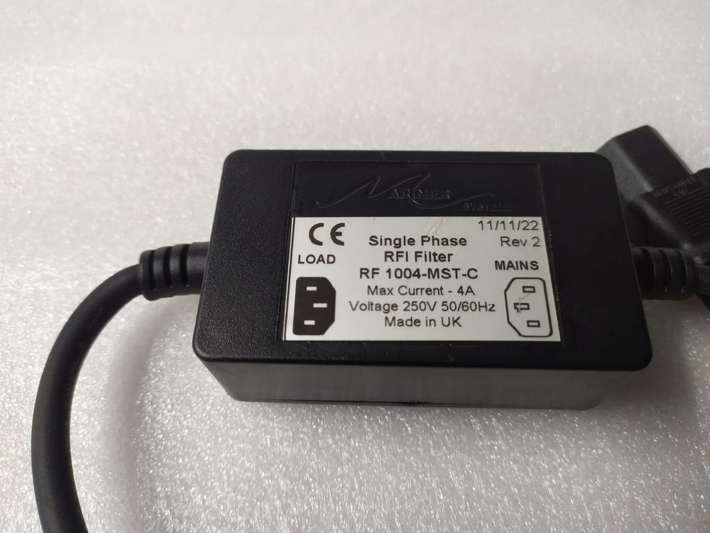 Mariner Systems RFI-Filter RF1004-MST-C 4A 250V Single Phase Marine Electronics