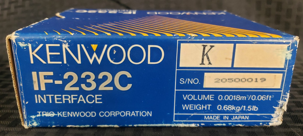 479210 - Kenwood IF-232C Interface