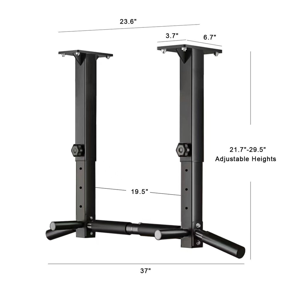 Ceiling Wall Mount Pull up Bar, Ceiling Mounted Chin up Bar, Joist/Beam Wall Mou
