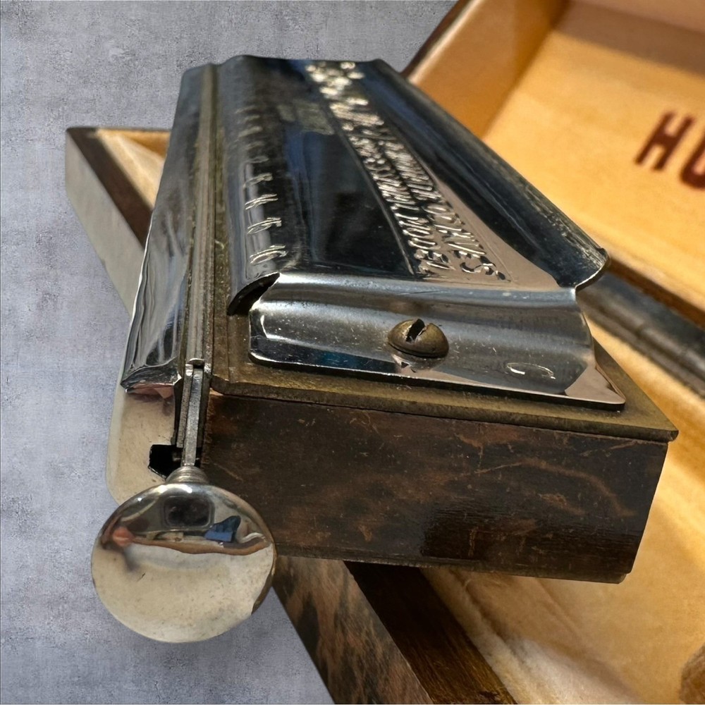 Hohner 64 Chromonica Harmonica Nr. 280 Silver Tone 4 Octave Professional Model