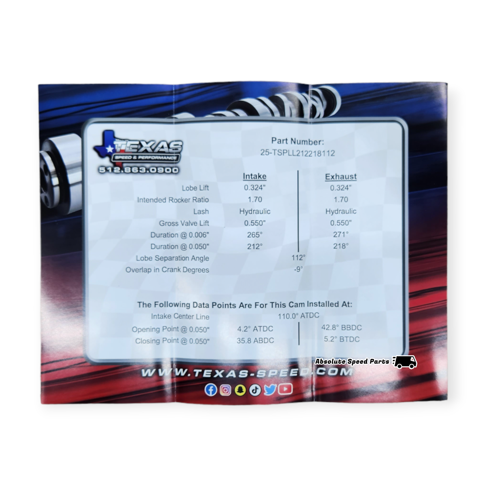 TSP Texas Speed Stage 2 LS Truck Cam Kit with Install & Pushrods 4.8 5.3 6.0 6.2