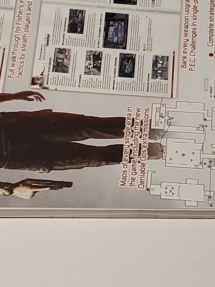 Tom Clancy's Splinter Conviction Xbox 360 Strategy Guide #1770