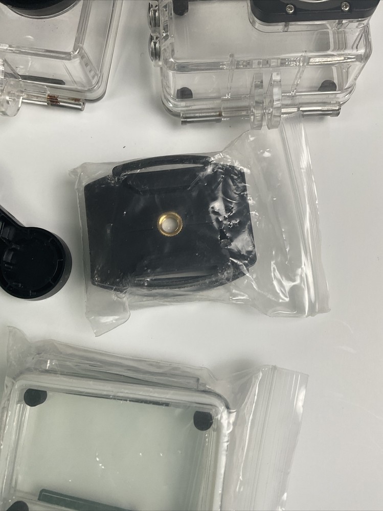 Go Pro Various Accessories Lot With Case