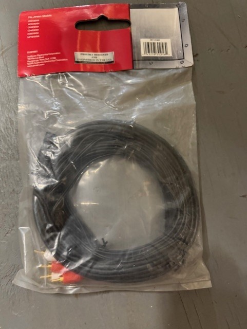 Jensen Xm Din And RCA Cable Kit