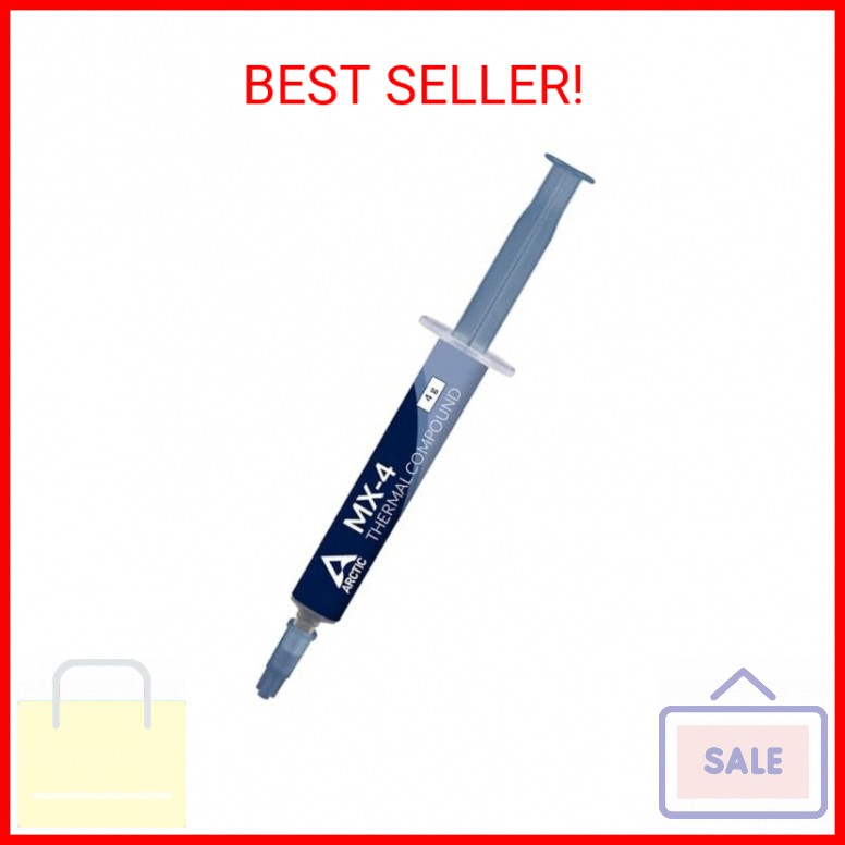 ARCTIC MX-4 (4 g) - Premium Performance Thermal Paste for All Processors (CPU, G