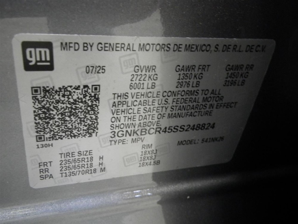 Air Shutter 2.0L Fits 22-25 BLAZER