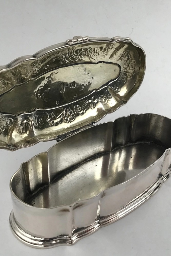 A Michelsen Silver (Snuff) Tin 1897