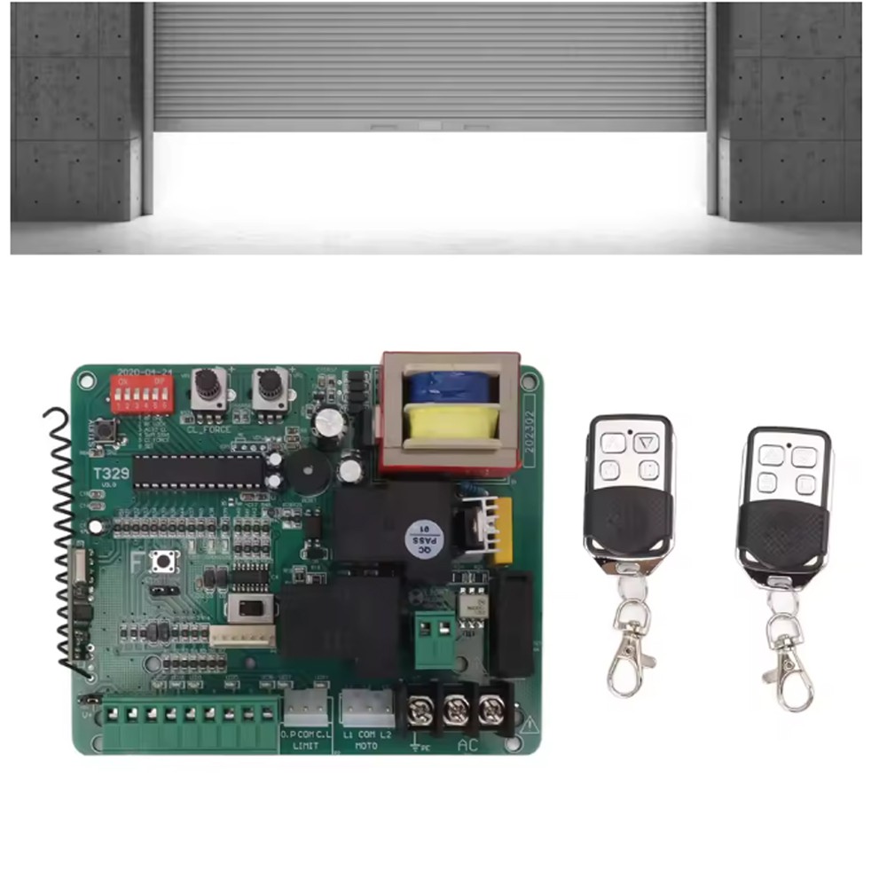 Universal Circuit Control Board For Sliding Gate Opener Main Electronic Control
