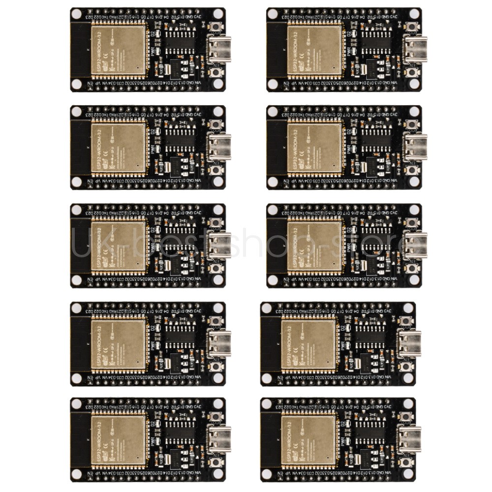 2~5PCS ESP32 WRO/-32 Dual Core WiFi Bluetooth Development Board Type C CH340C