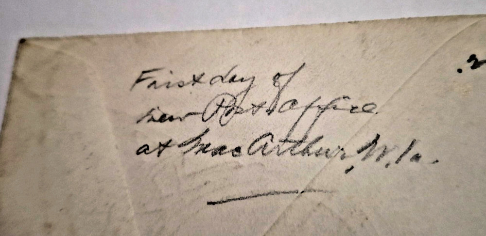 MacArthur West Va .Post Office 4/15/42 Unknown cachet,