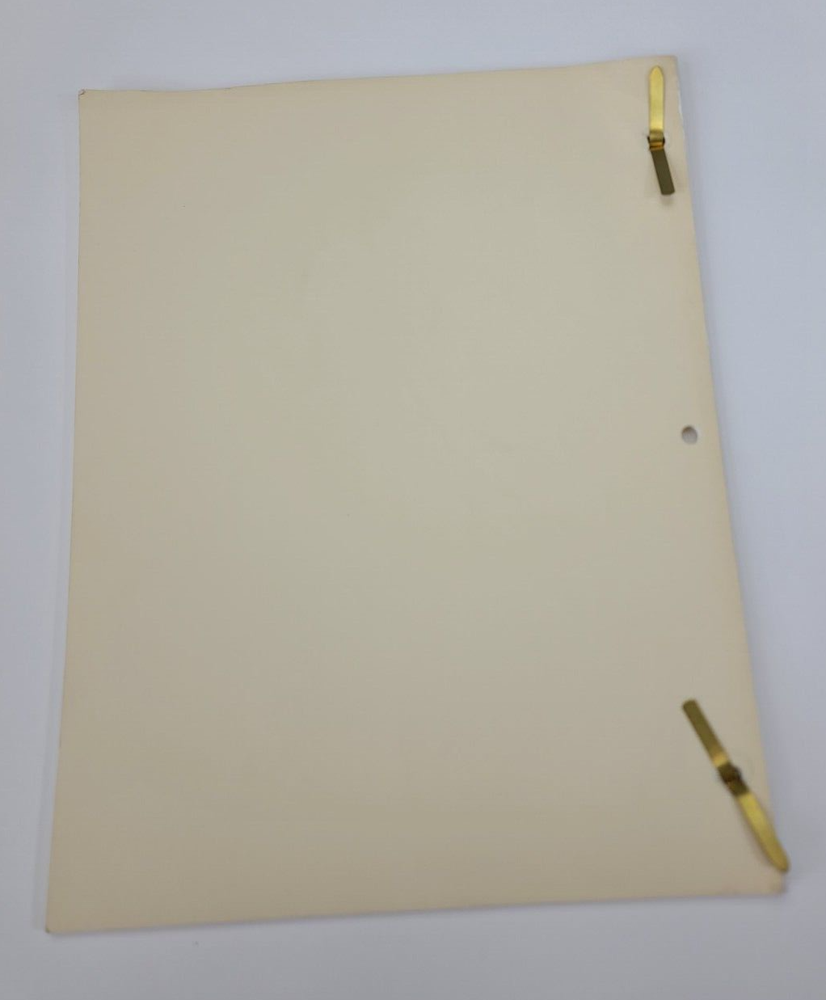BECKER / Michael Markowitz 1999 TV Script, Ted Danson "Partial Law"