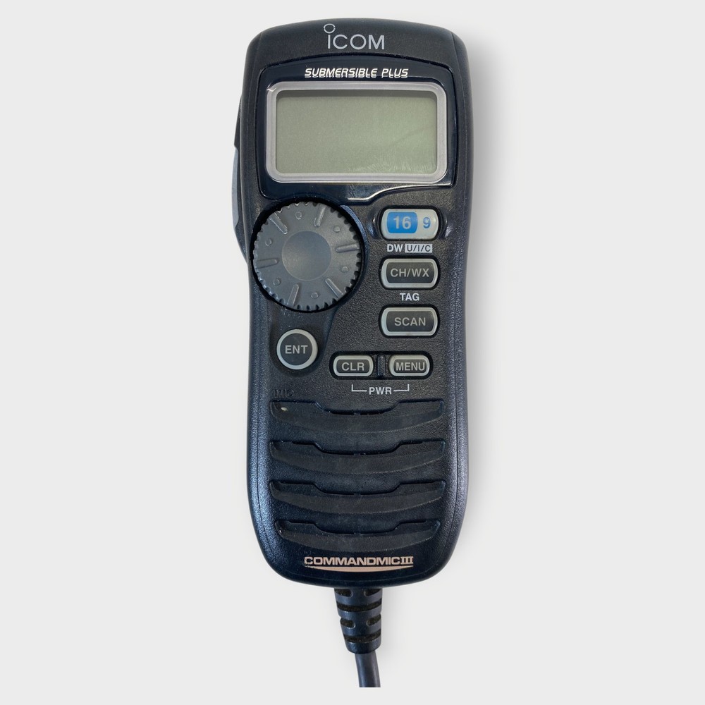 Icom CommandMic III HM162B - Used - Tested - For Icom M-504/M-604