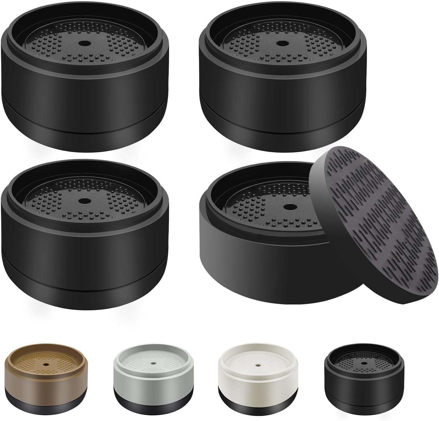 Furniture Risers Bed Risers Heavy Duty 1 inch 2 inch 3 inch 4 inch Round Adju...