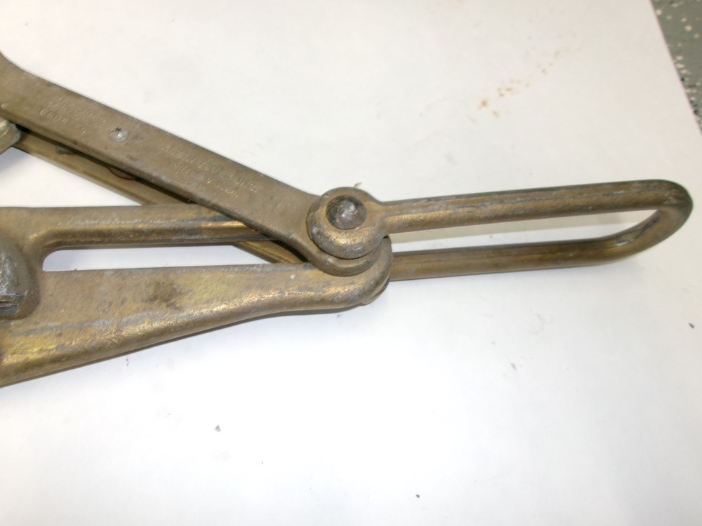 Klein Tools 1628-18 Grip Guy Wire Cable Puller .75 - 1.00 Diameter 15000 Lbs