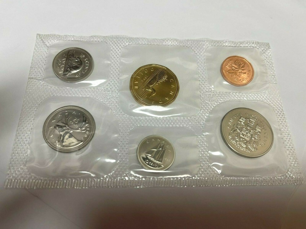 1996 Canada  Uncirculated Mint Set (Proof-Like)  Envelope  & COA