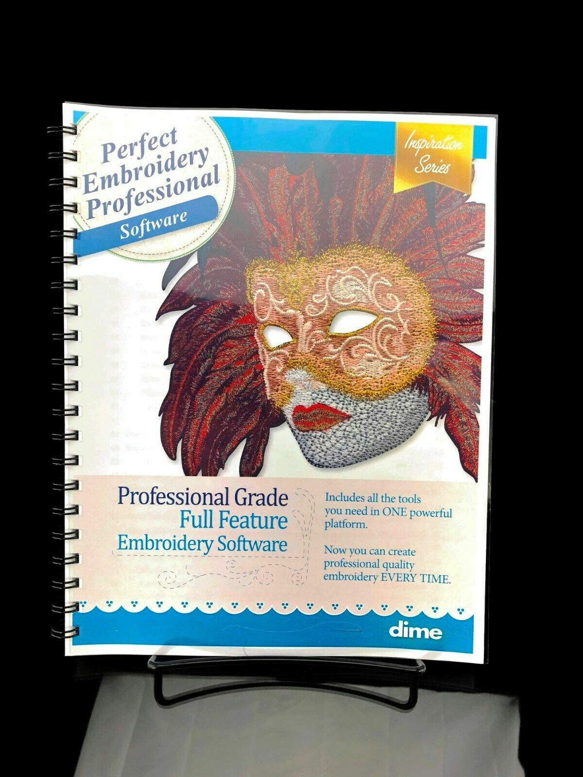 DIME Perfect BUNDLE Software Manuals Inspiration, Embroidery Pro, Quilt Planner