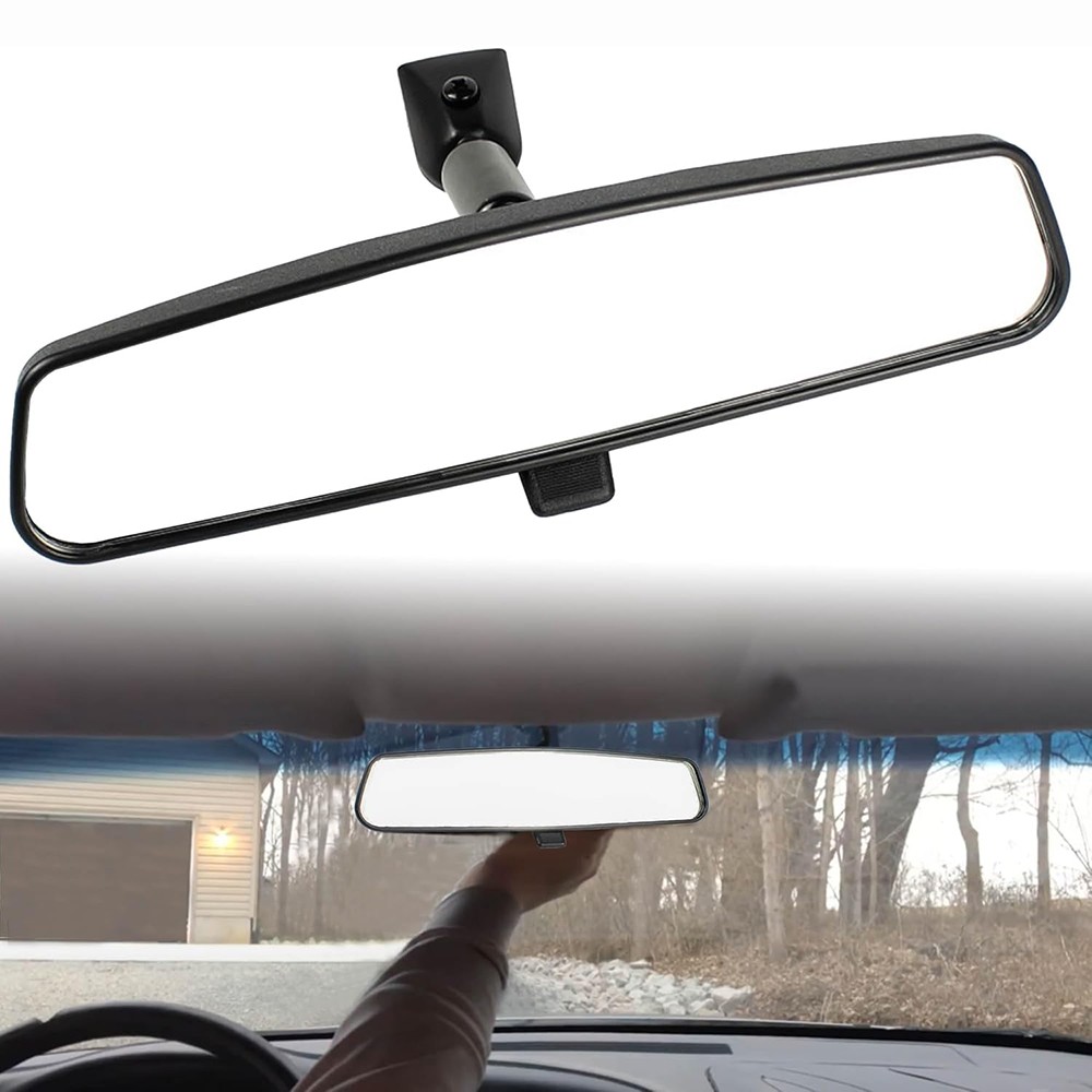 Inside Rear View Mirror Rearview Mirror For Jeep CJ YJ TJ JK Wrangler 1976-2012.