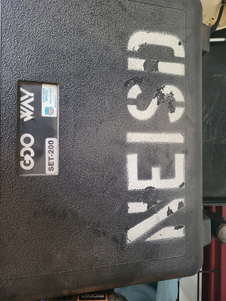 Goodway Model Set-200 Stack Effeciency Tester for parts