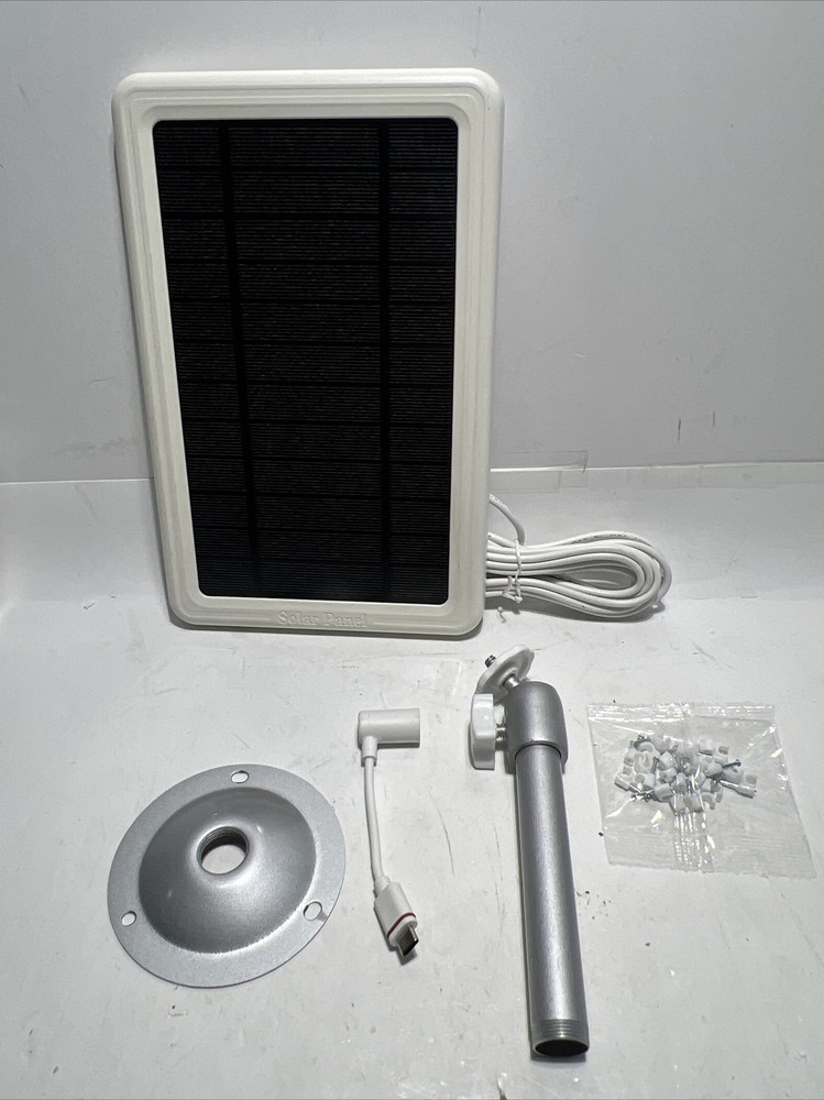 Kakajuelo Solar Panel for Ring Camera, Power Supply for Ring Spotlight Camera